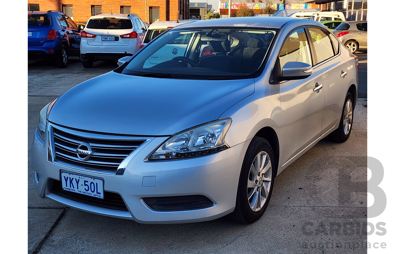 4/2014 Nissan Pulsar ST B17 4d Sedan Silver 1.8L