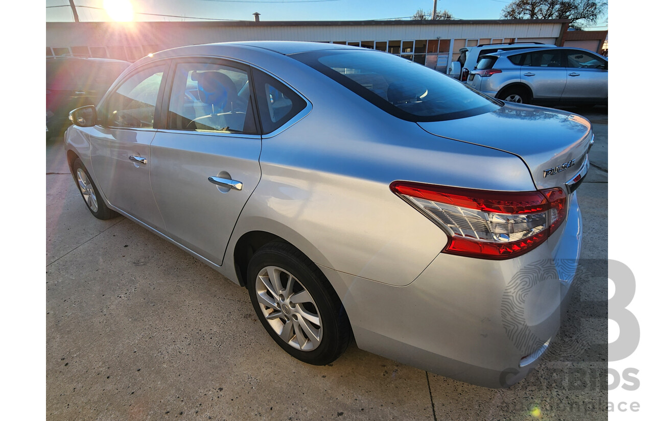 4/2014 Nissan Pulsar ST B17 4d Sedan Silver 1.8L