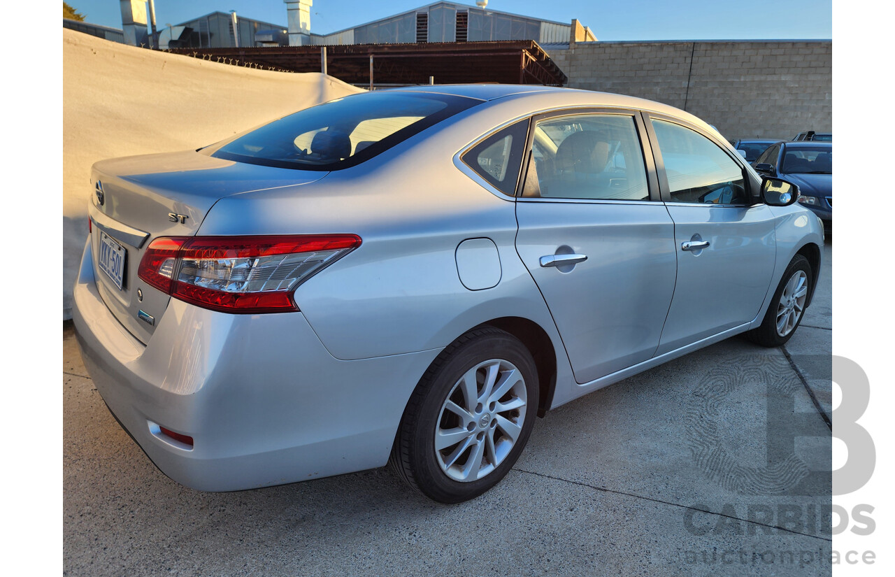 4/2014 Nissan Pulsar ST B17 4d Sedan Silver 1.8L