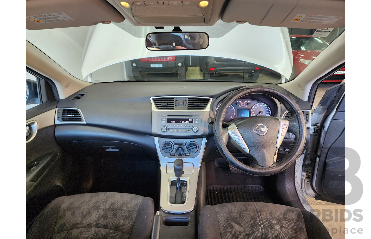 4/2014 Nissan Pulsar ST B17 4d Sedan Silver 1.8L
