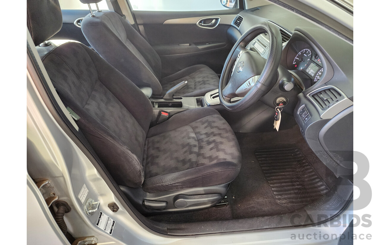 4/2014 Nissan Pulsar ST B17 4d Sedan Silver 1.8L