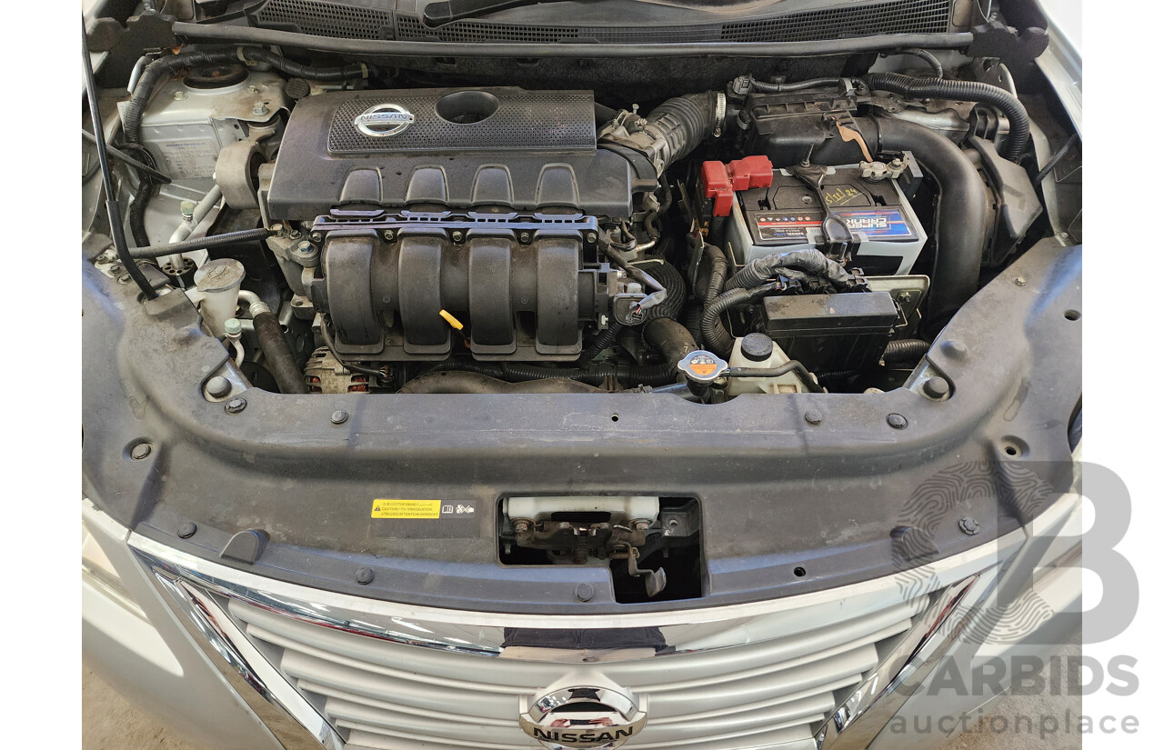 4/2014 Nissan Pulsar ST B17 4d Sedan Silver 1.8L