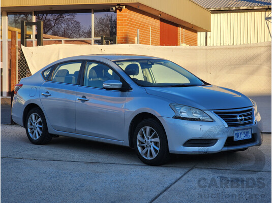 4/2014 Nissan Pulsar ST B17 4d Sedan Silver 1.8L