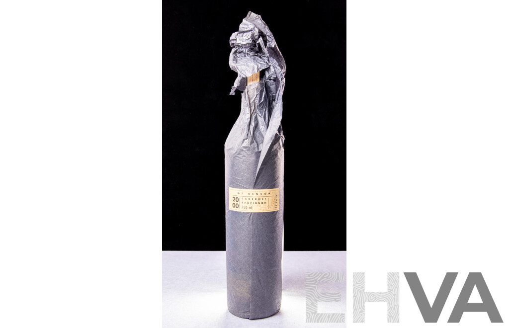 Mount Benson Black Wattle Cabernet Sauvignon Vintage 2000