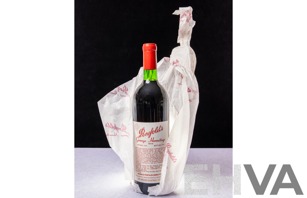 Penfolds Grange Hermitage Bin 95 Vintage 1989, Bottled 1990