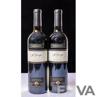Lindemans St George Cabernet Sauvignon Vintage 1994 X 2