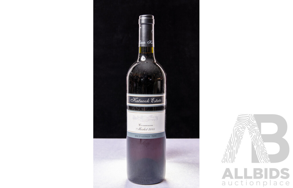 Katnook Estate Merlot Vintage 2001