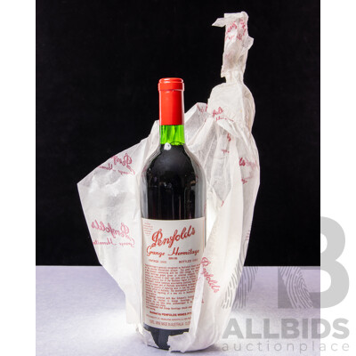 Penfolds Grange Hermitage Bin 95 Vintage 1989, Bottled 1990