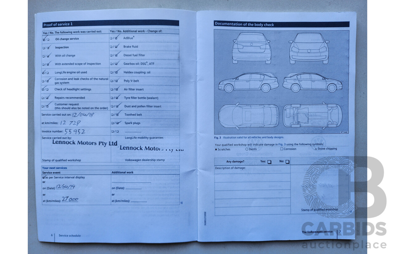 3/2017 Volkswagen Polo 66 TSI Trendline 6R MY17 5d Hatchback White 1.2L
