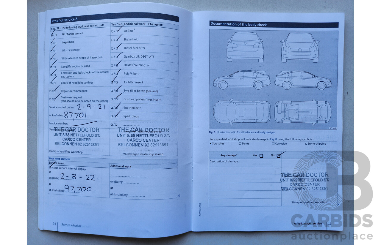 3/2017 Volkswagen Polo 66 TSI Trendline 6R MY17 5d Hatchback White 1.2L