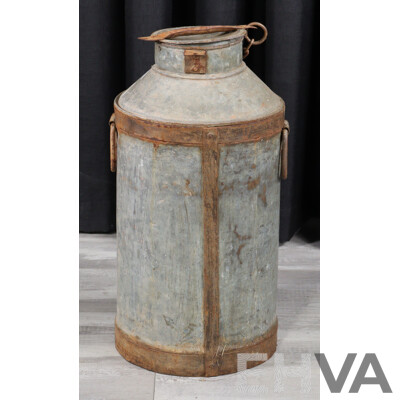 Vintage Metal Milk Churn