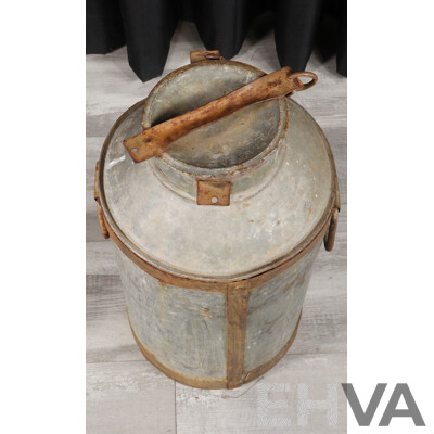 Vintage Metal Milk Churn
