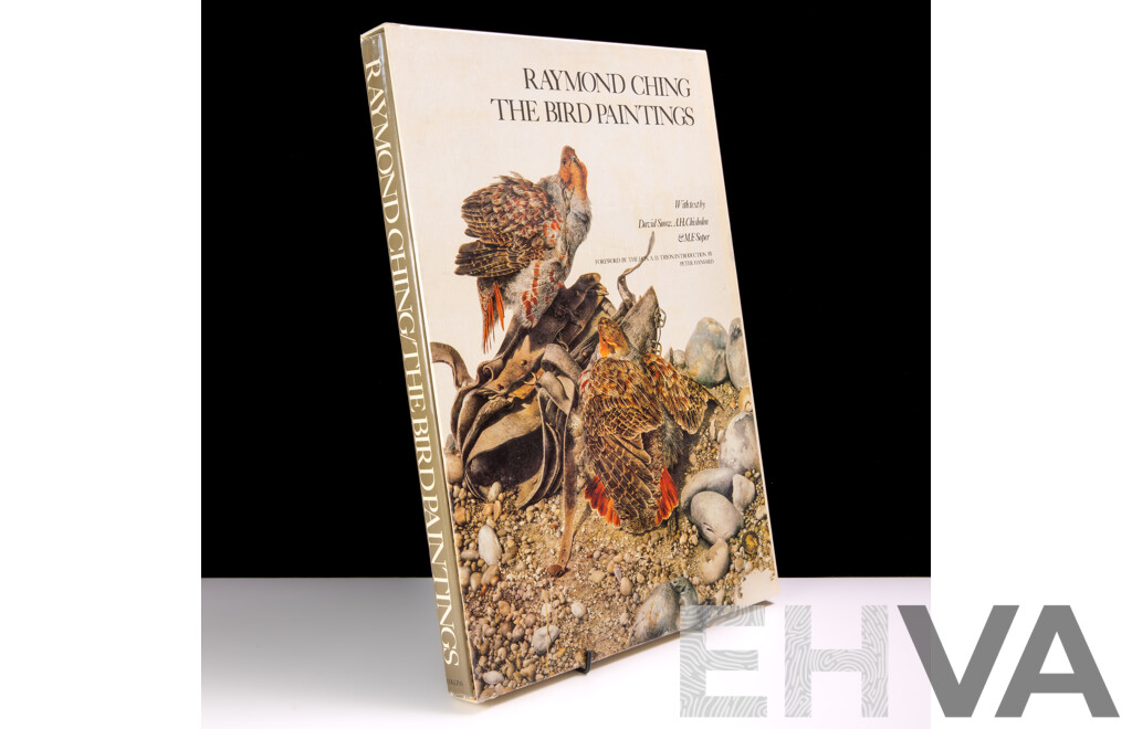 First Edition, Raymond Ching, The Bird Paintings, William Collins Sons & Co, London, 1978, Hardcover with Dust Jacket in Slip Case