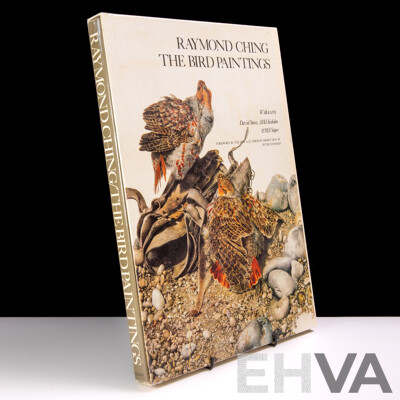 First Edition, Raymond Ching, The Bird Paintings, William Collins Sons & Co, London, 1978, Hardcover with Dust Jacket in Slip Case