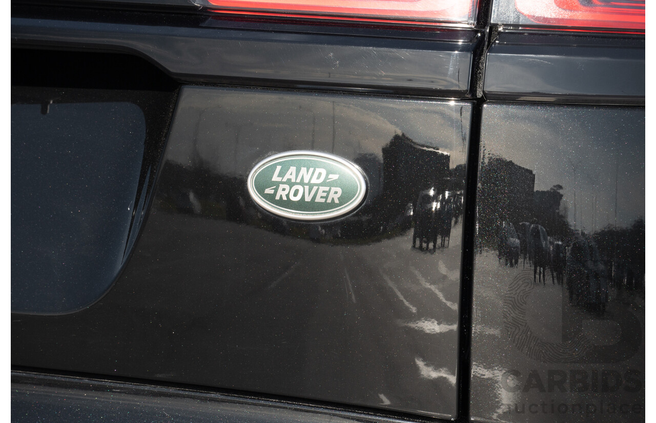 12/2017 Land Rover Range Rover Velar D240 S R-Dynamic (AWD) L560 MY18 4d Wagon Santorini Black Metallic Twin Turbo Diesel 2.0L