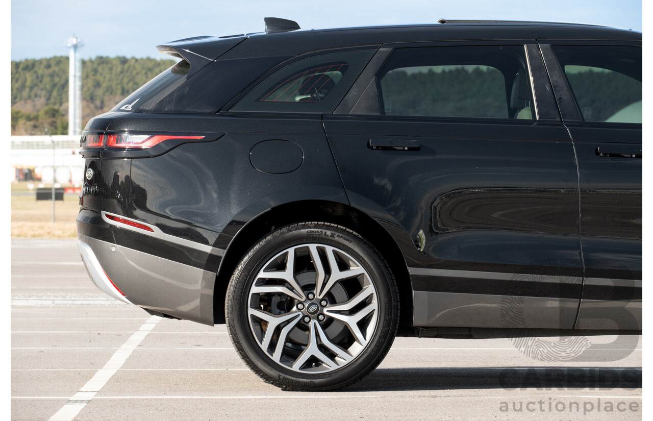 12/2017 Land Rover Range Rover Velar D240 S R-Dynamic (AWD) L560 MY18 4d Wagon Santorini Black Metallic Twin Turbo Diesel 2.0L