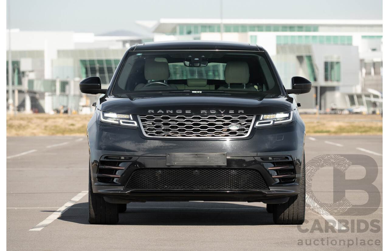 12/2017 Land Rover Range Rover Velar D240 S R-Dynamic (AWD) L560 MY18 4d Wagon Santorini Black Metallic Twin Turbo Diesel 2.0L