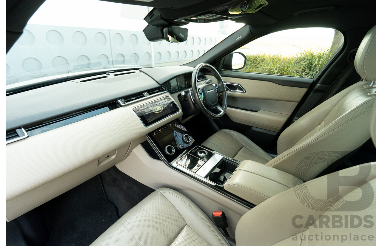 12/2017 Land Rover Range Rover Velar D240 S R-Dynamic (AWD) L560 MY18 4d Wagon Santorini Black Metallic Twin Turbo Diesel 2.0L