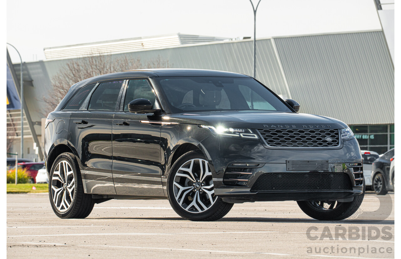 12/2017 Land Rover Range Rover Velar D240 S R-Dynamic (AWD) L560 MY18 4d Wagon Santorini Black Metallic Twin Turbo Diesel 2.0L