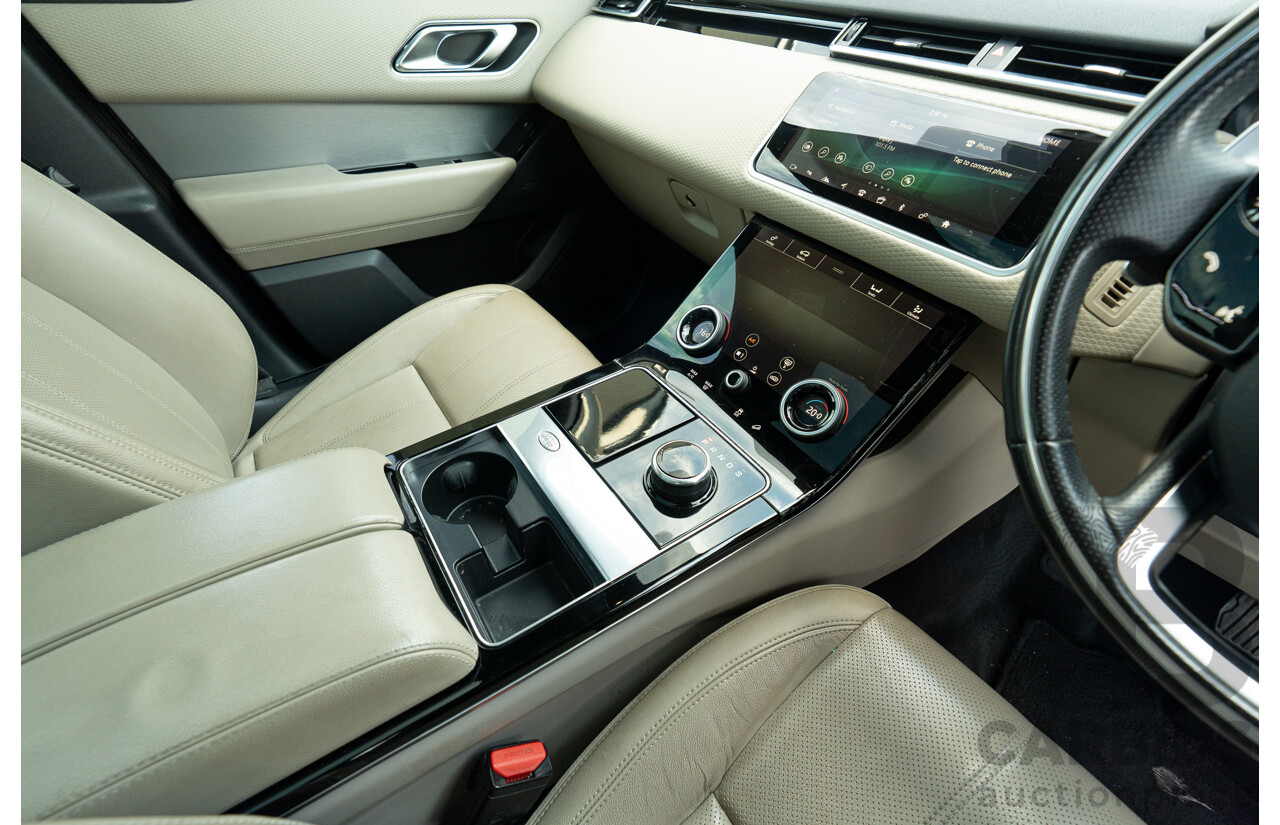 12/2017 Land Rover Range Rover Velar D240 S R-Dynamic (AWD) L560 MY18 4d Wagon Santorini Black Metallic Twin Turbo Diesel 2.0L