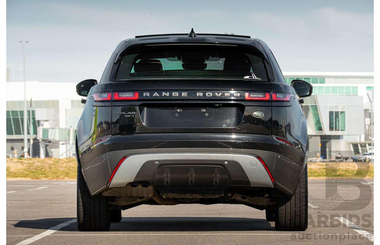 12/2017 Land Rover Range Rover Velar D240 S R-Dynamic (AWD) L560 MY18 4d Wagon Santorini Black Metallic Twin Turbo Diesel 2.0L