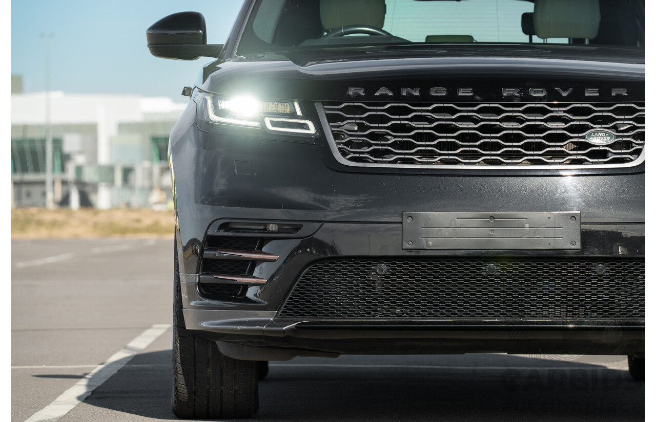 12/2017 Land Rover Range Rover Velar D240 S R-Dynamic (AWD) L560 MY18 4d Wagon Santorini Black Metallic Twin Turbo Diesel 2.0L