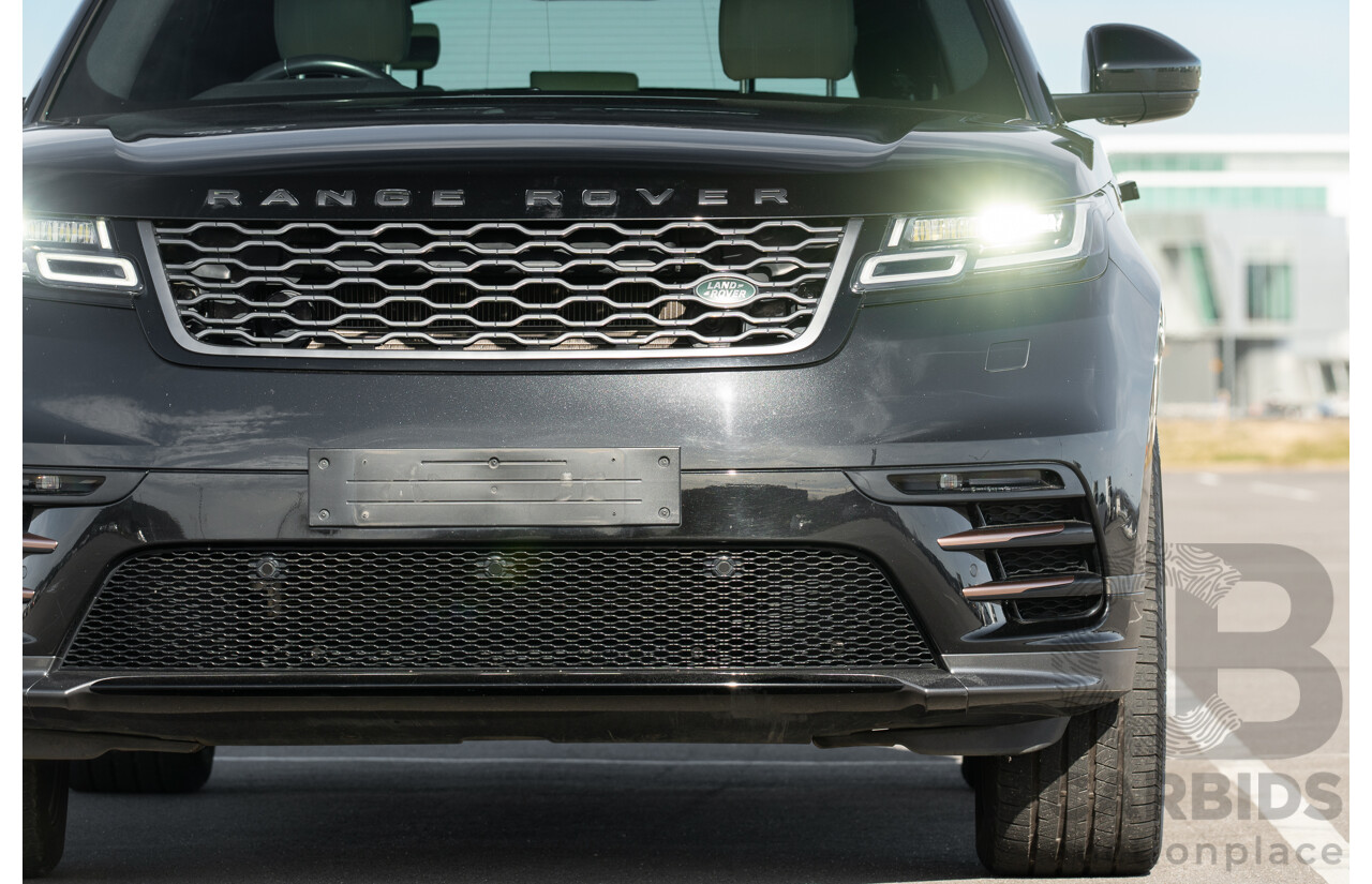 12/2017 Land Rover Range Rover Velar D240 S R-Dynamic (AWD) L560 MY18 4d Wagon Santorini Black Metallic Twin Turbo Diesel 2.0L