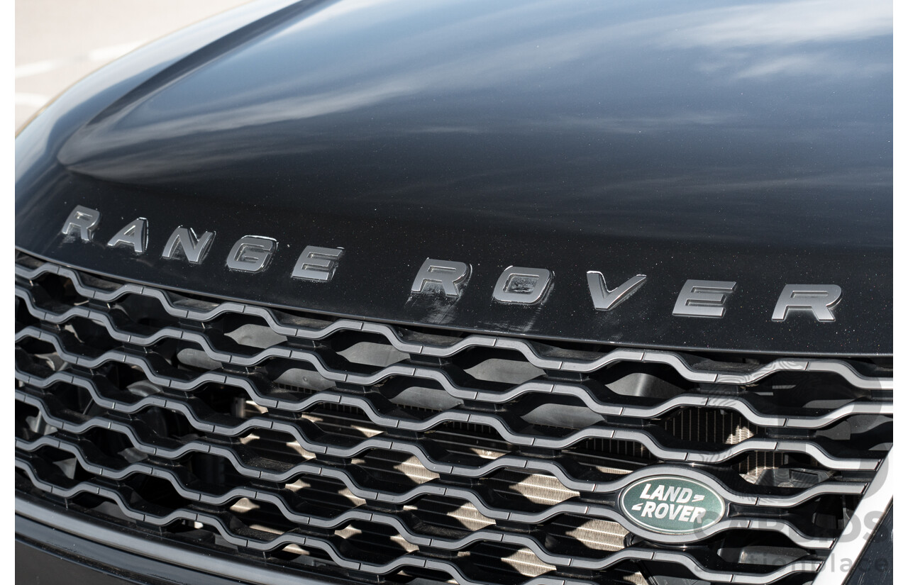 12/2017 Land Rover Range Rover Velar D240 S R-Dynamic (AWD) L560 MY18 4d Wagon Santorini Black Metallic Twin Turbo Diesel 2.0L