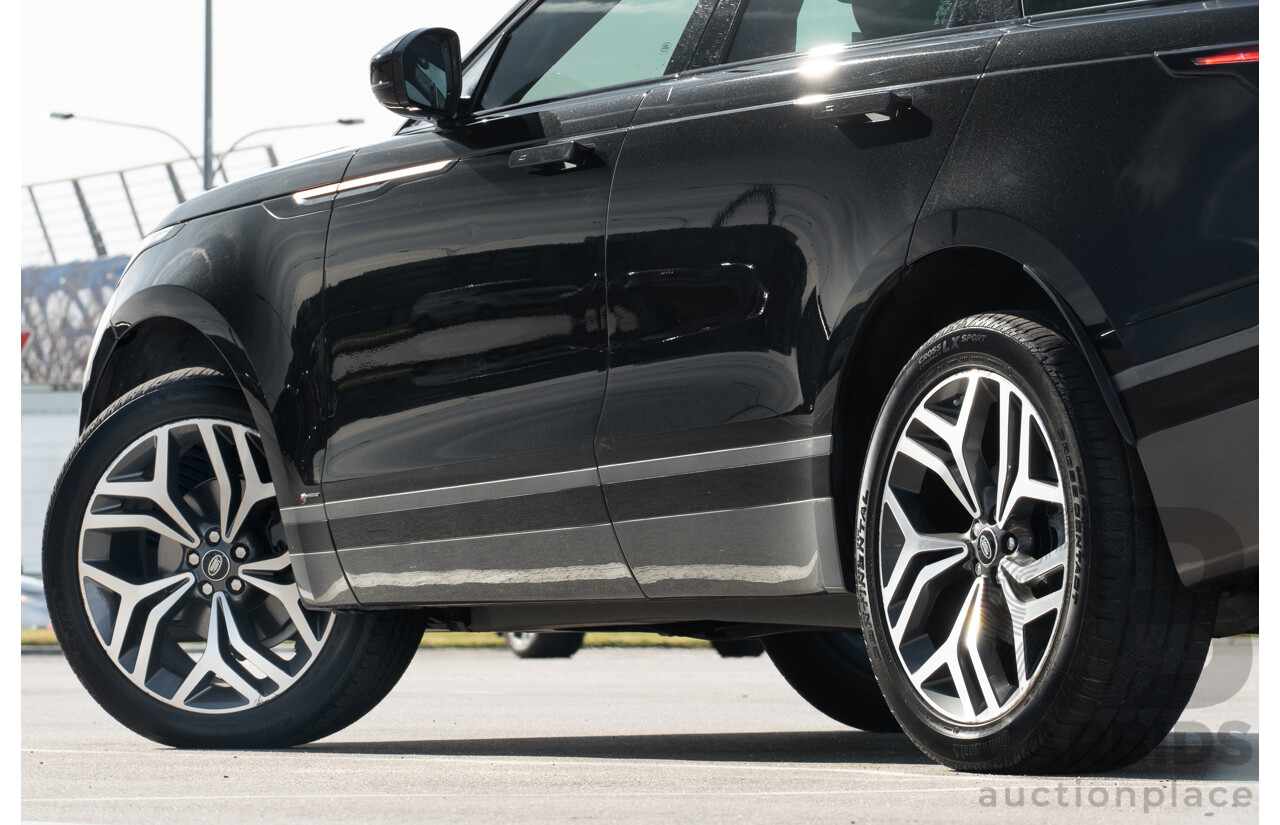 12/2017 Land Rover Range Rover Velar D240 S R-Dynamic (AWD) L560 MY18 4d Wagon Santorini Black Metallic Twin Turbo Diesel 2.0L