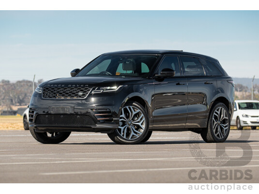 12/2017 Land Rover Range Rover Velar D240 S R-Dynamic (AWD) L560 MY18 4d Wagon Santorini Black Metallic Twin Turbo Diesel 2.0L