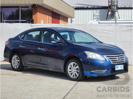3/2015 Nissan Pulsar ST B17 SERIES 2 4d Sedan Blue 1.8L