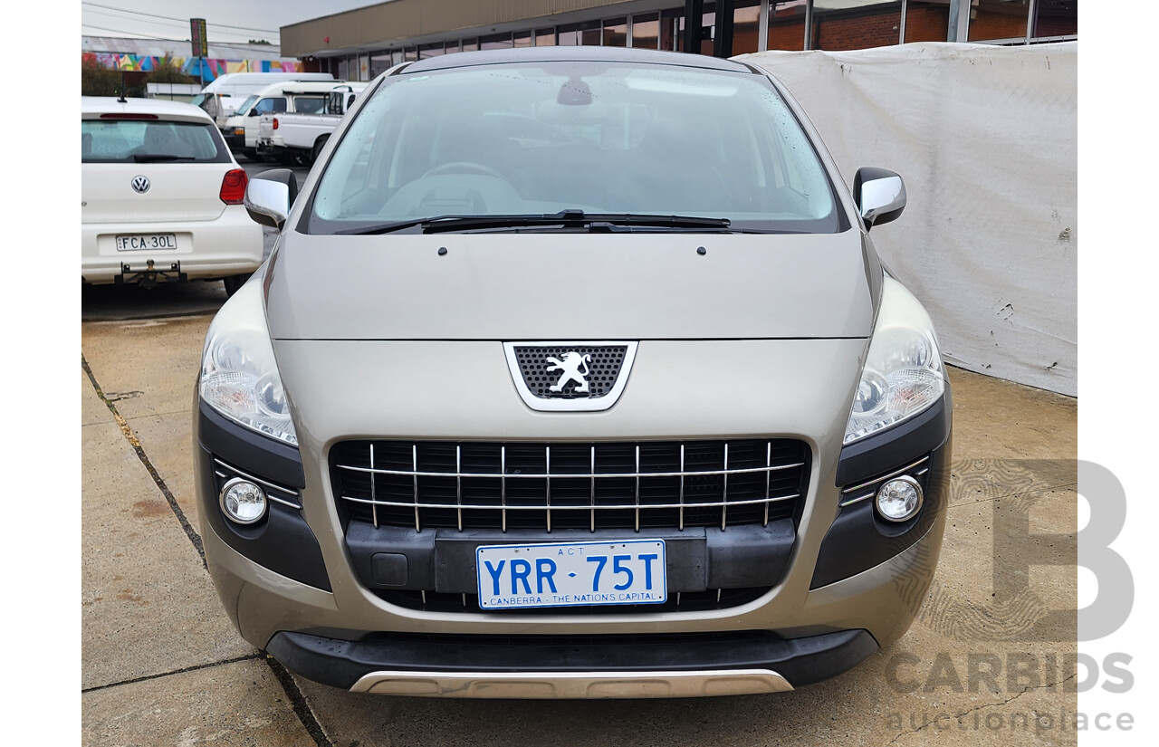 3/2014 Peugeot 3008 Allure 2.0 HDi MY12 4d Wagon Beige 2.0L
