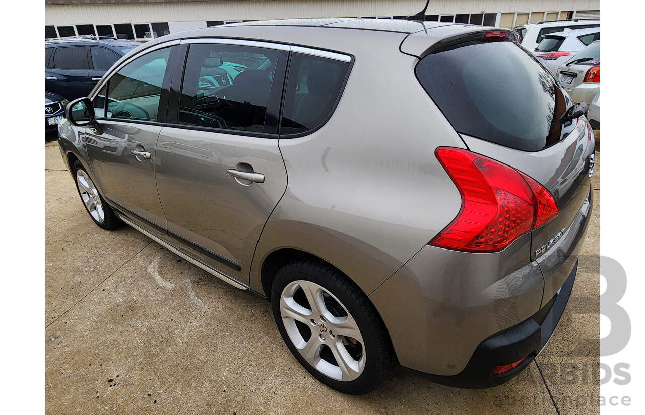 3/2014 Peugeot 3008 Allure 2.0 HDi MY12 4d Wagon Beige 2.0L