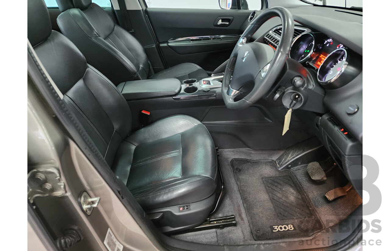 3/2014 Peugeot 3008 Allure 2.0 HDi MY12 4d Wagon Beige 2.0L