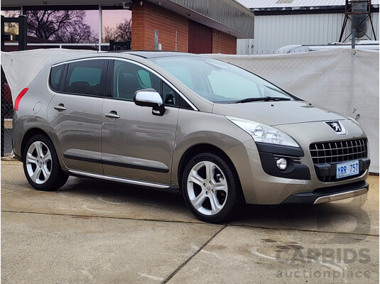 3/2014 Peugeot 3008 Allure 2.0 HDi MY12 4d Wagon Beige 2.0L