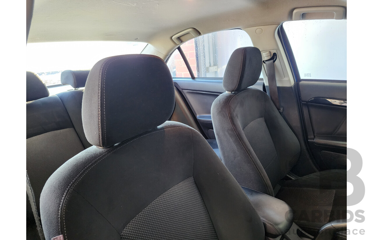 12/2015 Mitsubishi Lancer ES Sport CJ MY15 4d Sedan Blue 2.0L