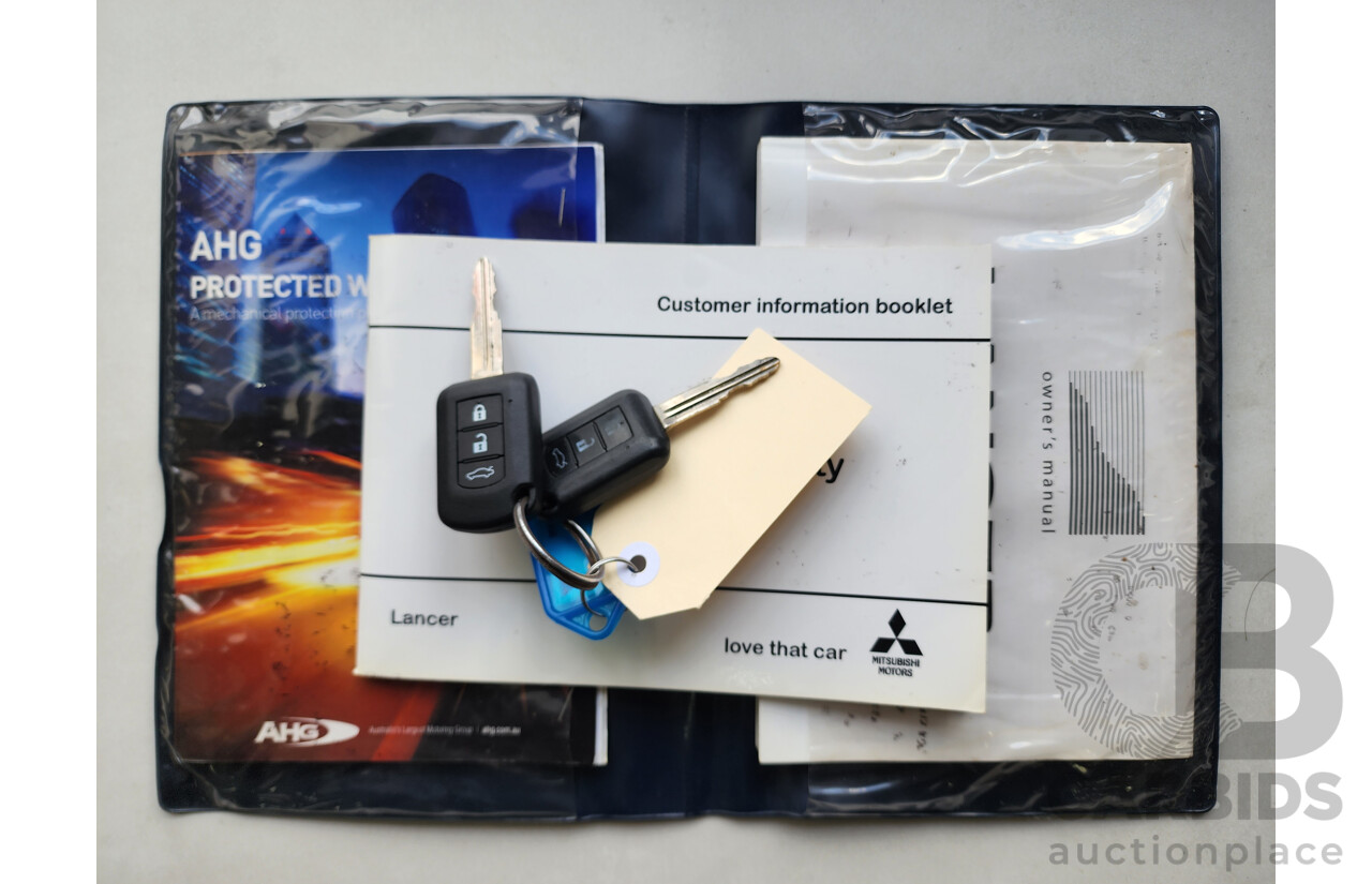 12/2015 Mitsubishi Lancer ES Sport CJ MY15 4d Sedan Blue 2.0L