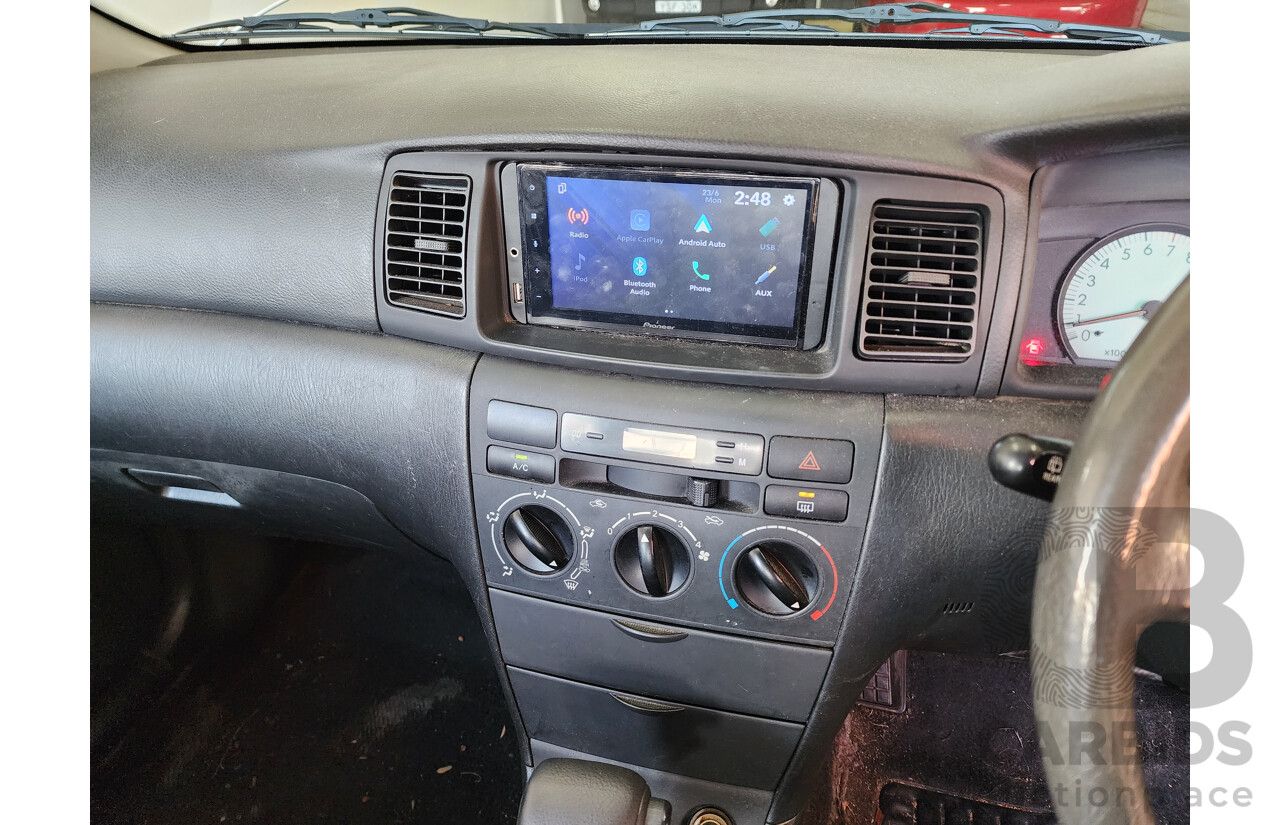 5/2004 Toyota Corolla Ascent SECA ZZE122R 5d Hatchback Grey/Silver 1.8L