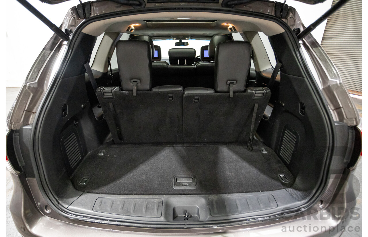 12/2014 Nissan Pathfinder Ti (4x4) R52 4d Wagon Brown 3.5L