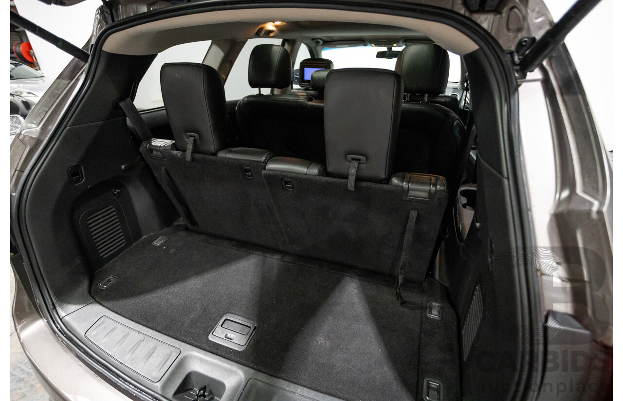 12/2014 Nissan Pathfinder Ti (4x4) R52 4d Wagon Brown 3.5L