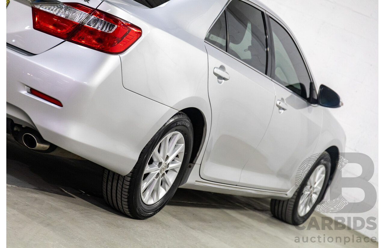 6/2014 Toyota Aurion AT-X GSV50R 4d Sedan Silver Pearl V6 3.5L