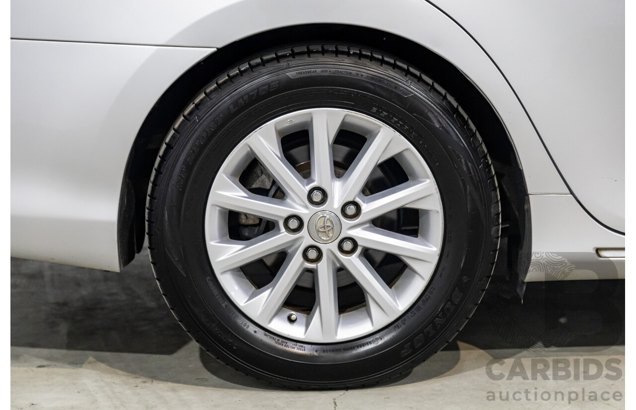 6/2014 Toyota Aurion AT-X GSV50R 4d Sedan Silver Pearl V6 3.5L