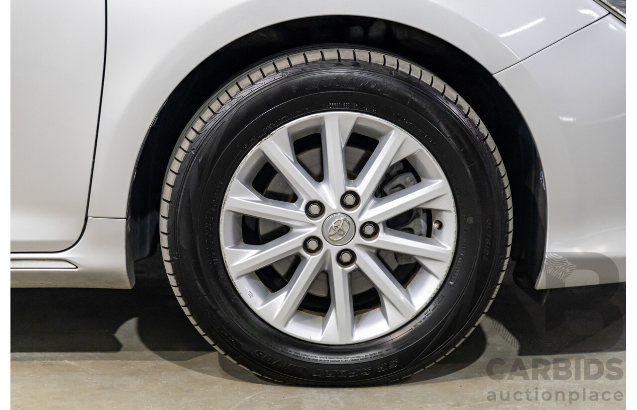 6/2014 Toyota Aurion AT-X GSV50R 4d Sedan Silver Pearl V6 3.5L