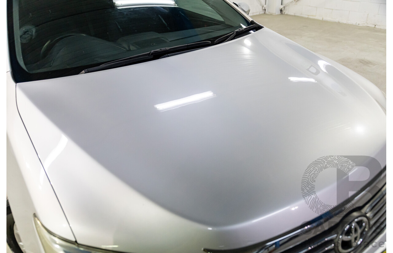 6/2014 Toyota Aurion AT-X GSV50R 4d Sedan Silver Pearl V6 3.5L
