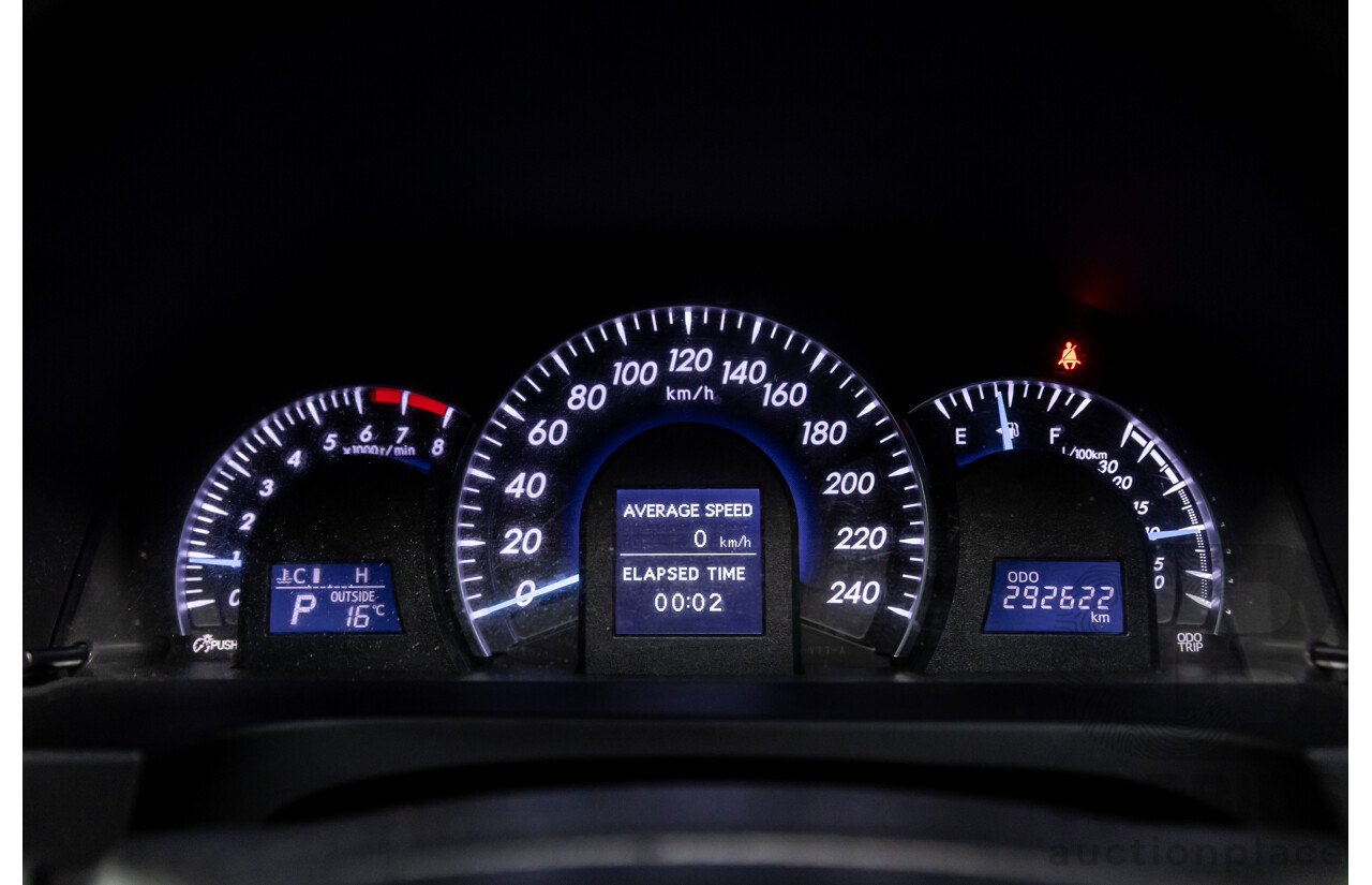 6/2014 Toyota Aurion AT-X GSV50R 4d Sedan Silver Pearl V6 3.5L