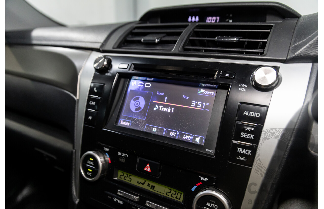 6/2014 Toyota Aurion AT-X GSV50R 4d Sedan Silver Pearl V6 3.5L