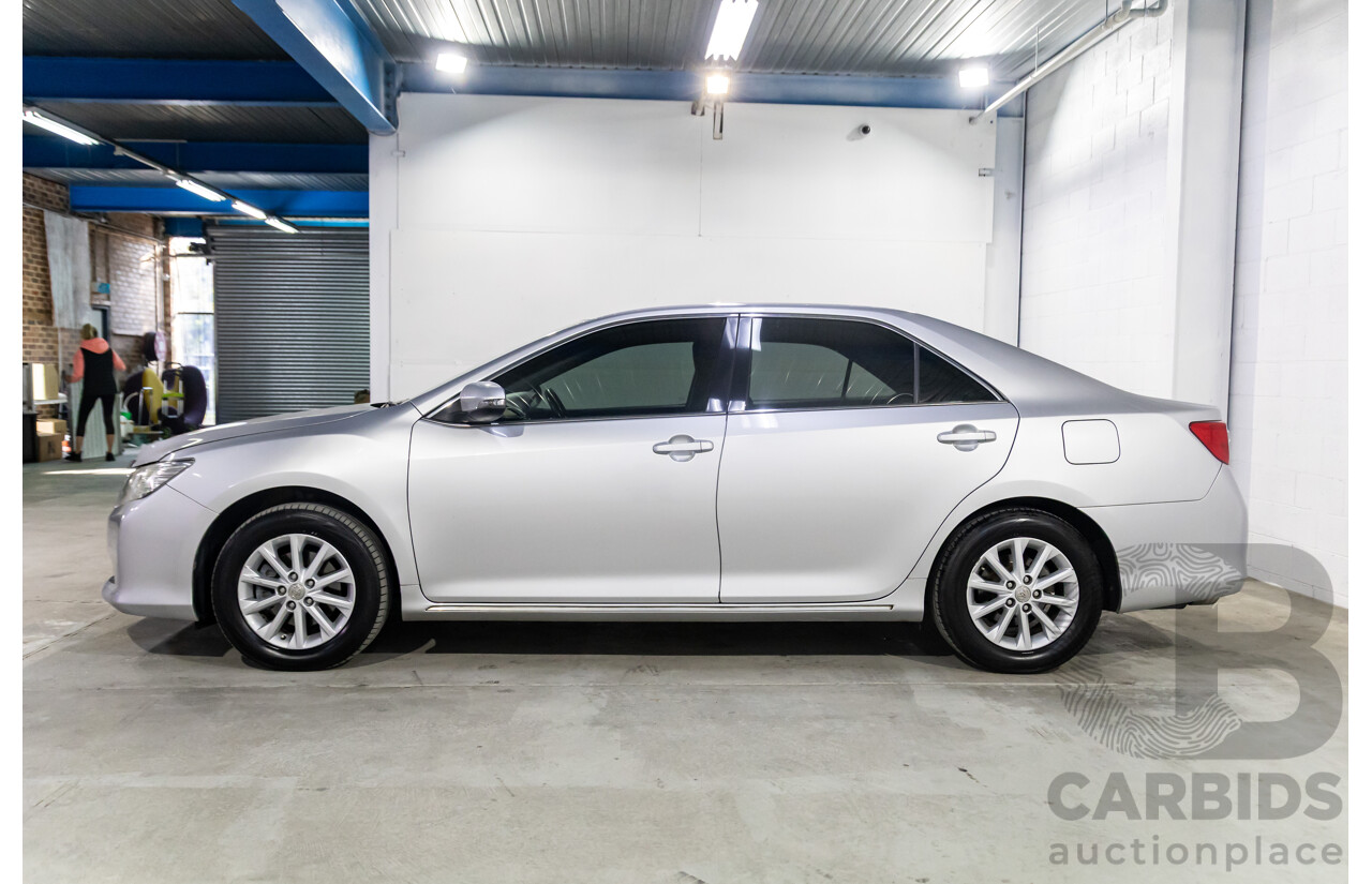6/2014 Toyota Aurion AT-X GSV50R 4d Sedan Silver Pearl V6 3.5L