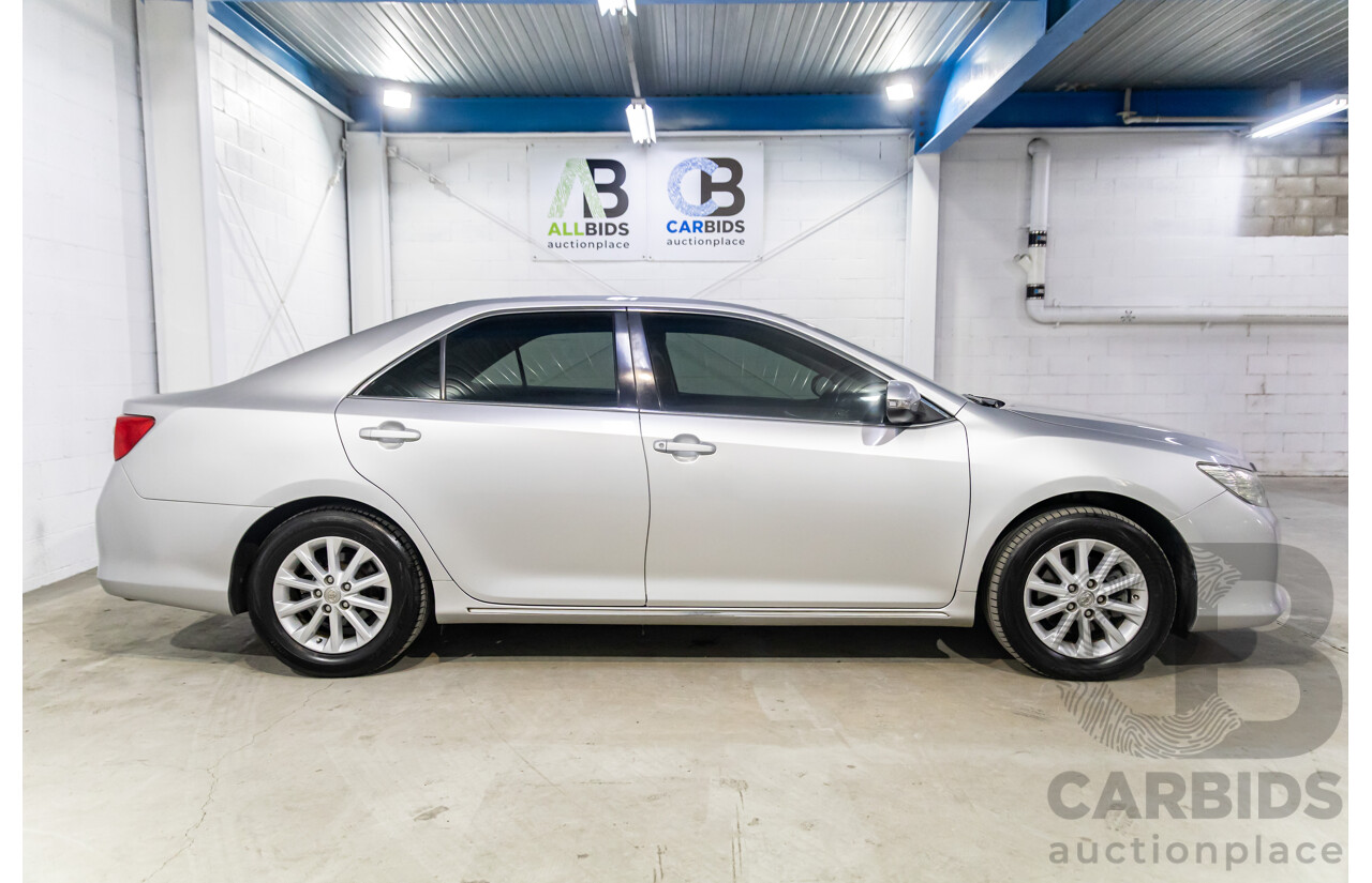 6/2014 Toyota Aurion AT-X GSV50R 4d Sedan Silver Pearl V6 3.5L