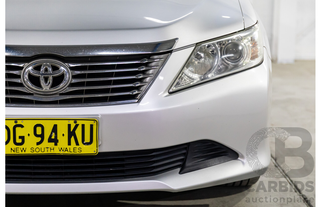 6/2014 Toyota Aurion AT-X GSV50R 4d Sedan Silver Pearl V6 3.5L