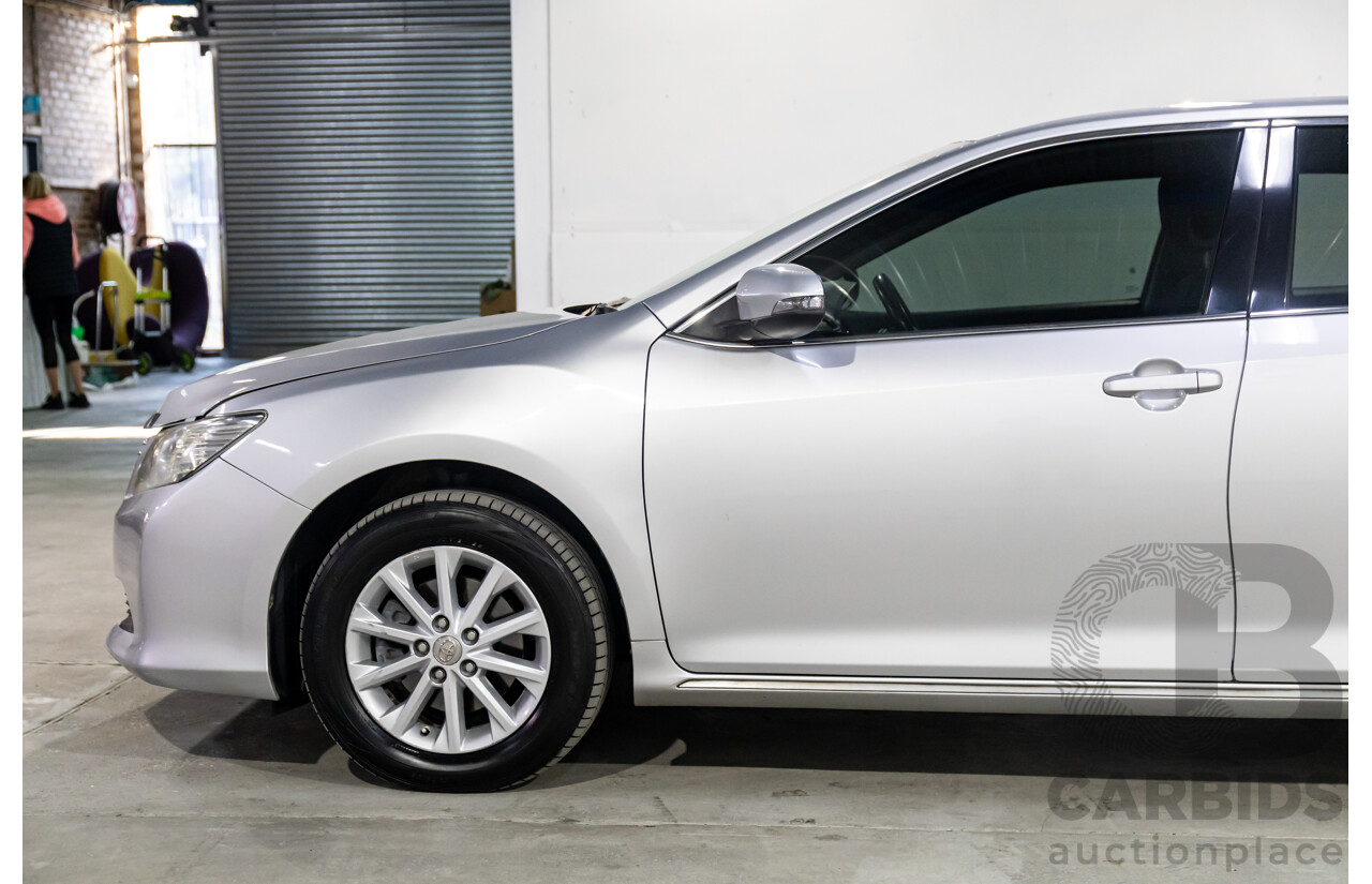 6/2014 Toyota Aurion AT-X GSV50R 4d Sedan Silver Pearl V6 3.5L